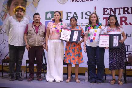 La transformación llegó a Tantoyuca con apoyos a pueblos originarios y mejores carreteras: Rocío Nahle   