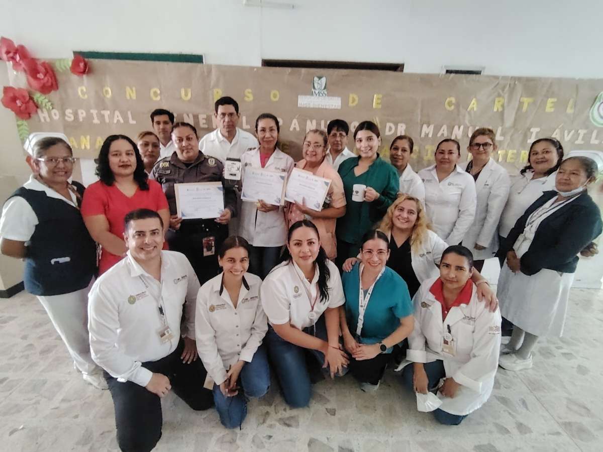 Celebran la Semana Mundial de la Lactancia Materna en el Hospital Civil Dr. Manuel I. Ávila en Pánuco
