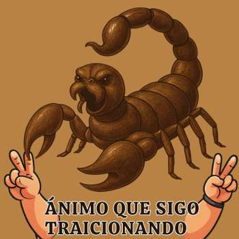 El alacrán.