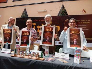 Llega a Xalapa Todos Somos Job con el primer actor Miguel Pizarro