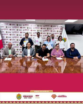 SEV y Sefiplan firman convenio con instituciones educativas   