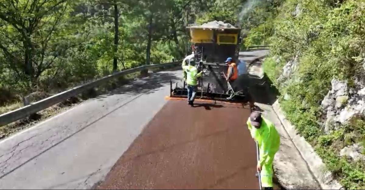 Realiza SICT trabajos de conservación  en tramo Orizaba-Zongolica   