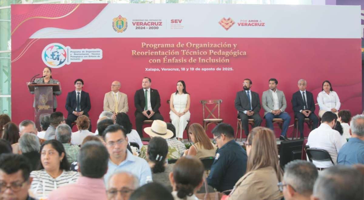 Presenta SEV el Programa POR TI para fortalecer aprendizajes y reducir rezago educativo   