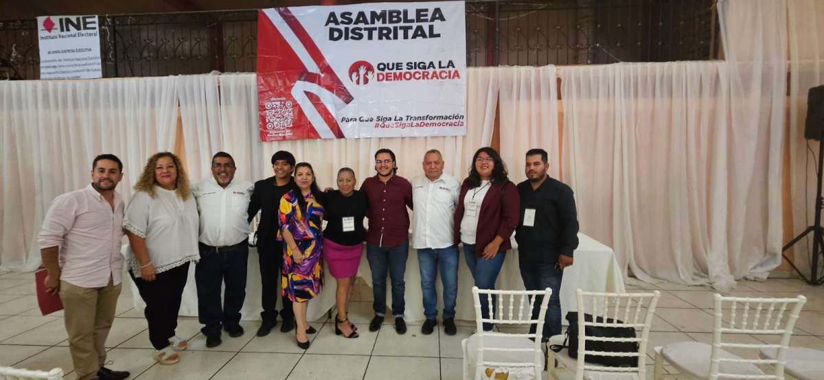 Funcionario menor de Sedecop organiza asambleas para constituir como partido político a organización diferente de Morena