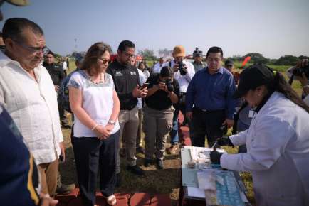 Participa Gobernadora en acto de incineración de enervantes    