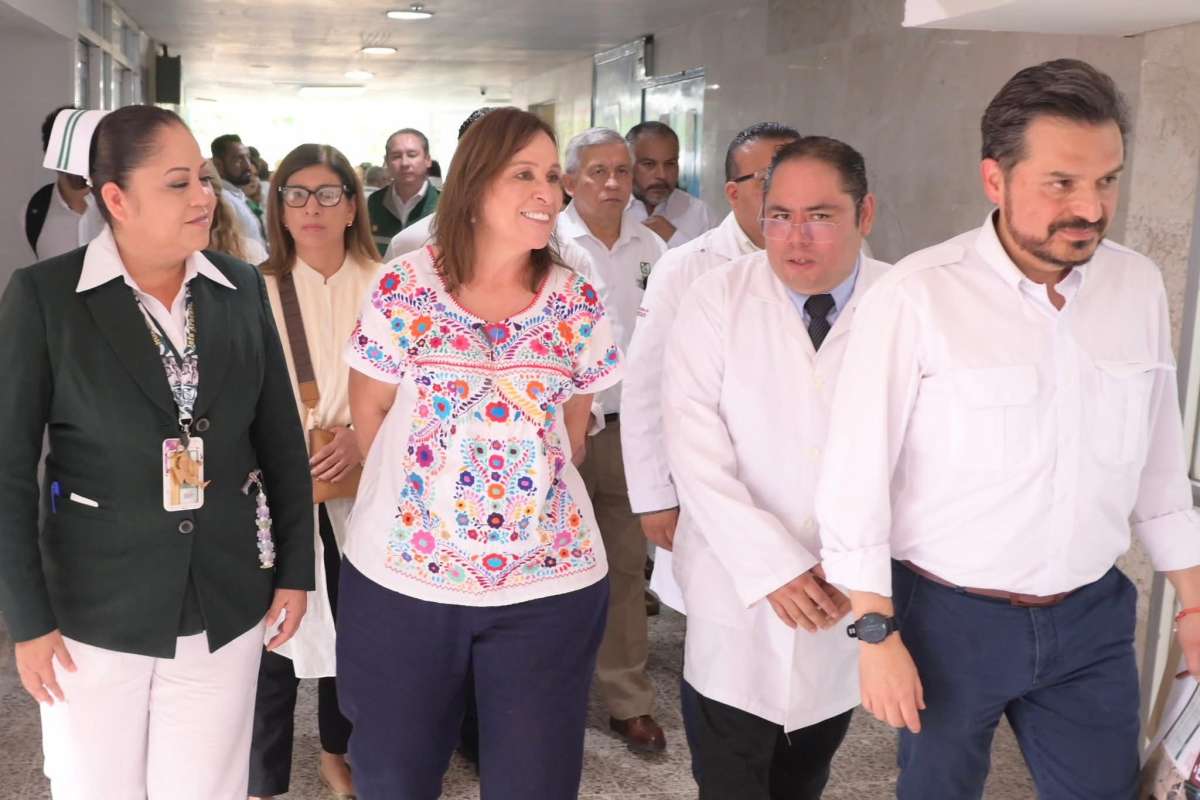 Rocío Nahle y Zoé Robledo coordinan acciones para garantizar atención médica de calidad en Veracruz   