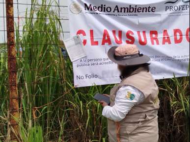Profepa impone la clausura total definitiva y una multa de más de $18 millones al relleno sanitario Las Matas en Veracruz