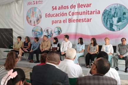 SEV y CONAFE, aliados en la educación comunitaria de zonas rurales