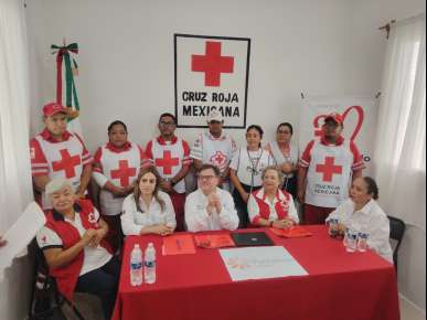 Firman Convenio de Colaboración Cruz Roja Mexicana Delegación  Pánuco y Fundación Pantaleón