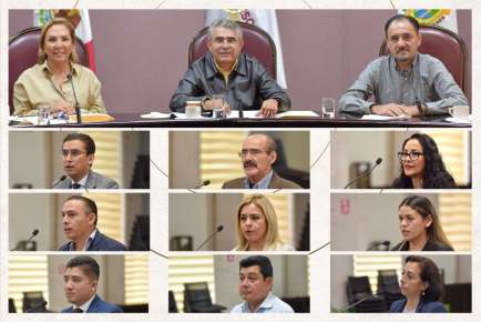 Entrevista Comisión a aspirantes a la Contraloría Interna del Congreso