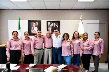 Sindicato de trabajadores de Espacios Educativos, agradecen respaldo del Dip. Esteban Bautista Hernández en sus gestiones de justicia laboral.