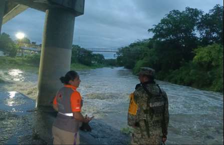 Refuerza PC atención a lluvias con tres Puestos de Comando en el norte   
