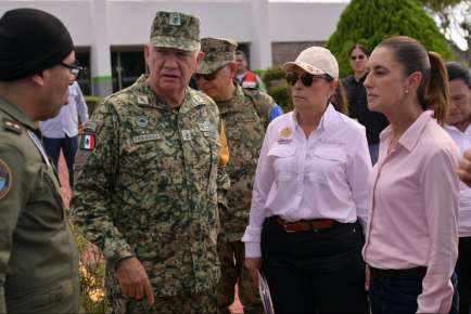 No vamos a escatimar en el apoyo al pueblo: presidenta y gobernadora encabezan comité de emergencia   