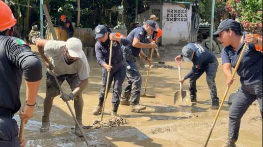 Plan Tajín: más de mil elementos para rescate y atención a familias damnificadas