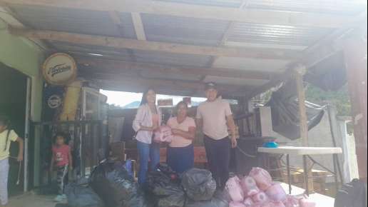 Queremos agradecer el apoyo brindado hacia nuestros hermanos afectados en la sierra: Lic. Marce Bonilla y Estrella Olivares.