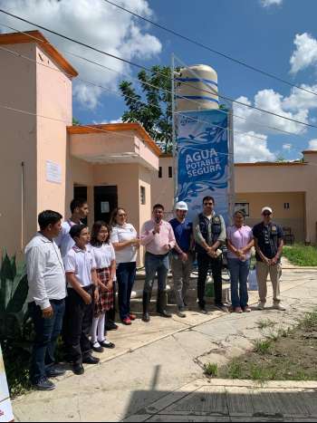 Ponen en operación programa Agua Potable Segura en Telebachilleratos de Poza Rica