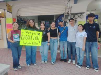 Alumnos de Contador Públicos del TecNM Campus Pánuco Realizaron un CROQUETÓN
