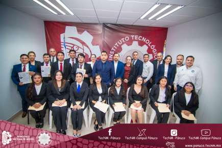En Emotiva Ceremonia se Titulan Nuevos Ingenieros Industriales Egresados del TecNM Campus Pánuco