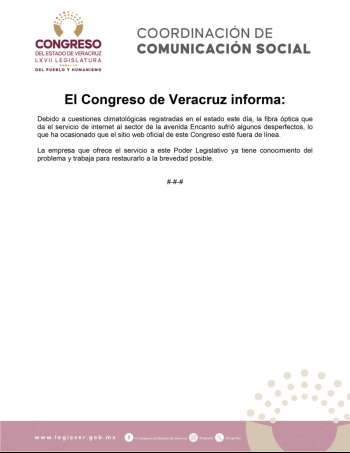 El Congreso de Veracruz informa: