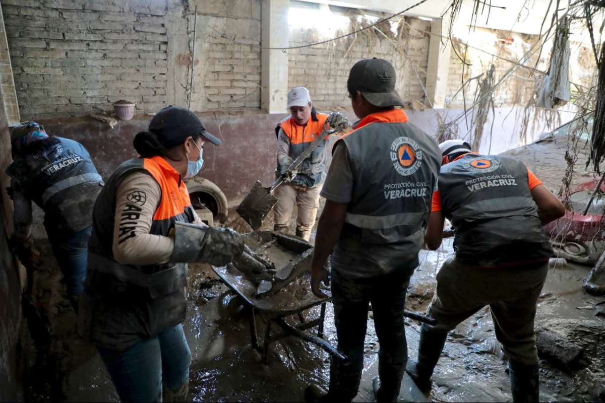 Veracruz reconstruye y se prepara para evitar futuras emergencias: Gobernadora   
