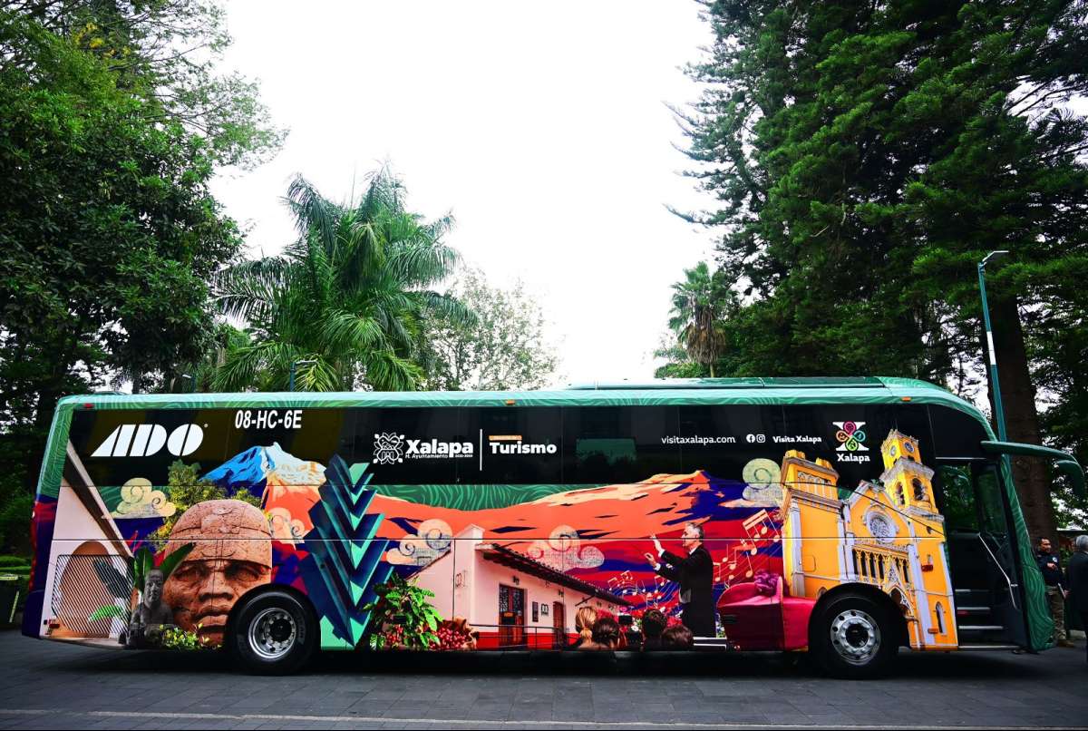 Se incorpora Xalapa a Galería Rodante del Grupo ADO