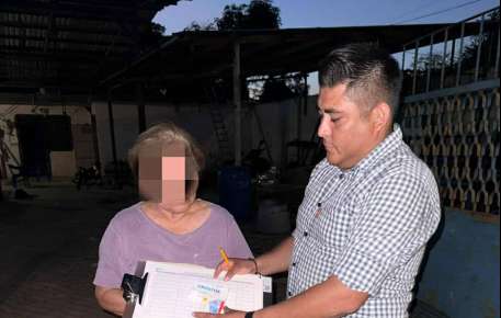 Reconoce el Representante de Ellos Tú y Yo, Trabajando por ti, Apoyo de su Equipo de Trabajo Voluntario en Pánuco