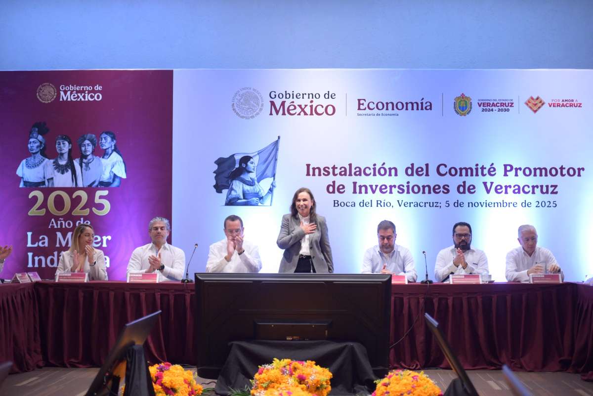 Invertir en Veracruz está de moda: instala Gobernadora el Comité Promotor de Inversiones   