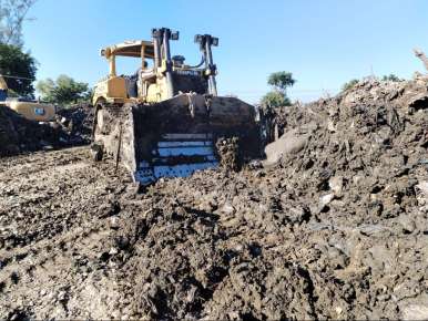 Mantiene SICT presencia activa en Poza Rica en tareas de limpieza en zonas afectadas por inundaciones   