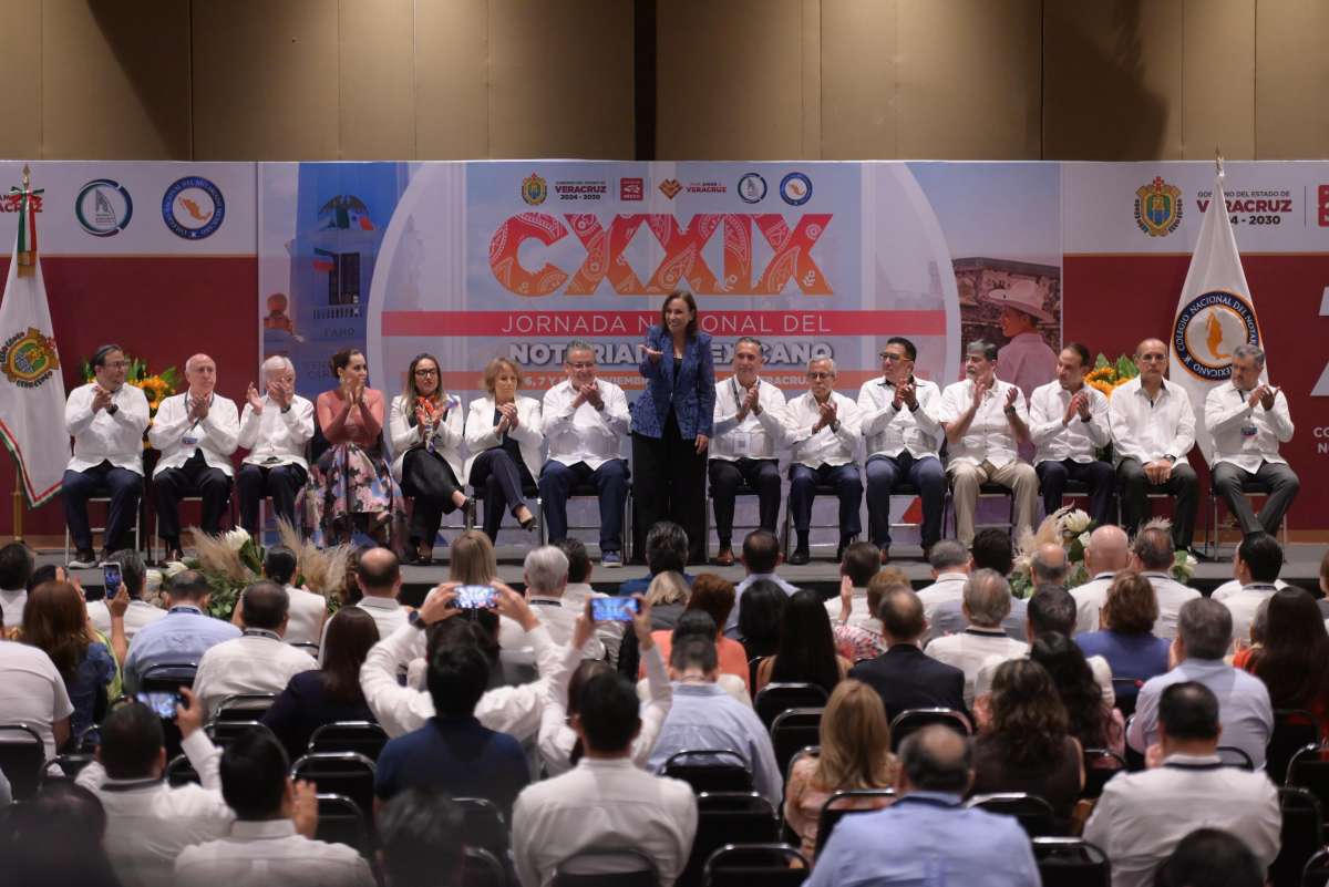 El notariado, garante de la legalidad, confianza y certeza jurídica: Rocío Nahle   