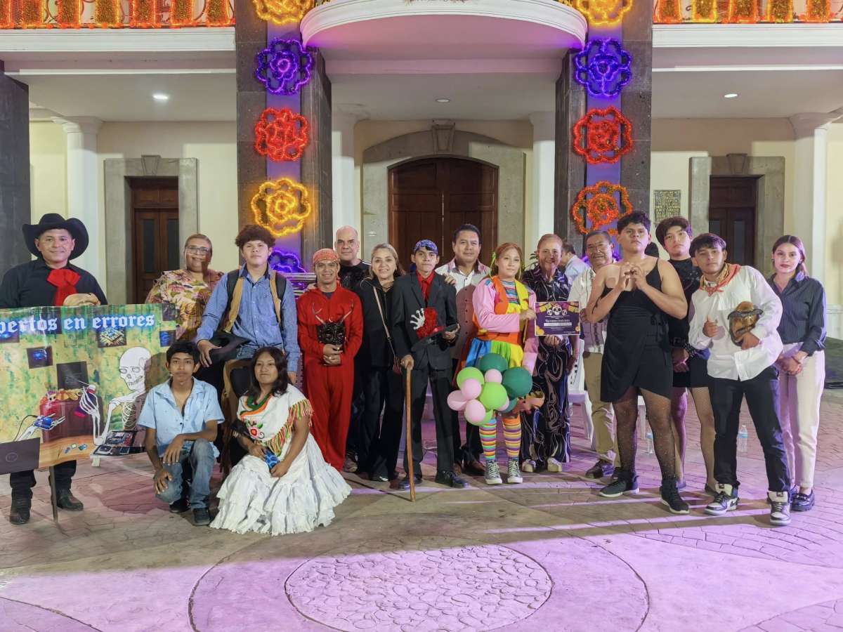 COBAEV Plantel 59 Pánuco, Participaron en las Viejadas y Exposición de Catrinas