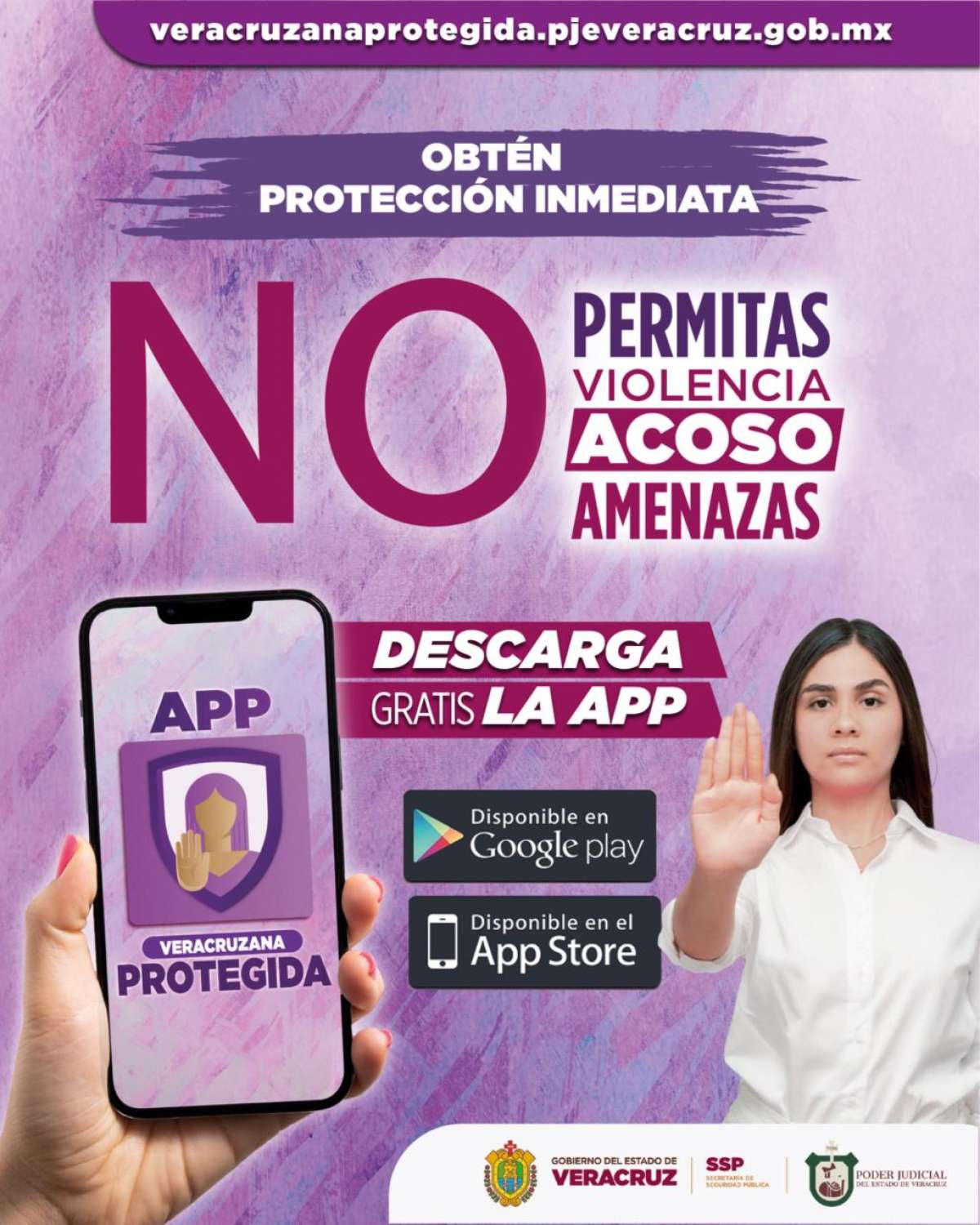 Suma Veracruzana Protegida más de mil 200 órdenes de protección emitidas