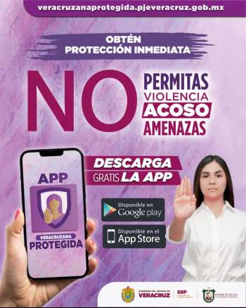 Suma Veracruzana Protegida más de mil 200 órdenes de protección emitidas