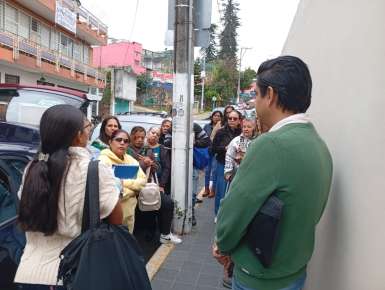 Toman Jardín de Niños Esperanza Osorio en Xalapa, personal docente denuncia ‘secuestro” por funcionarios de Recursos Humanos federal