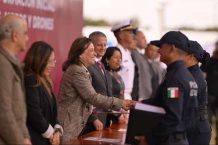 Con inversión de 200 mdp en unidades y tecnología, impulsa Gobernadora modernización de fuerza policial   