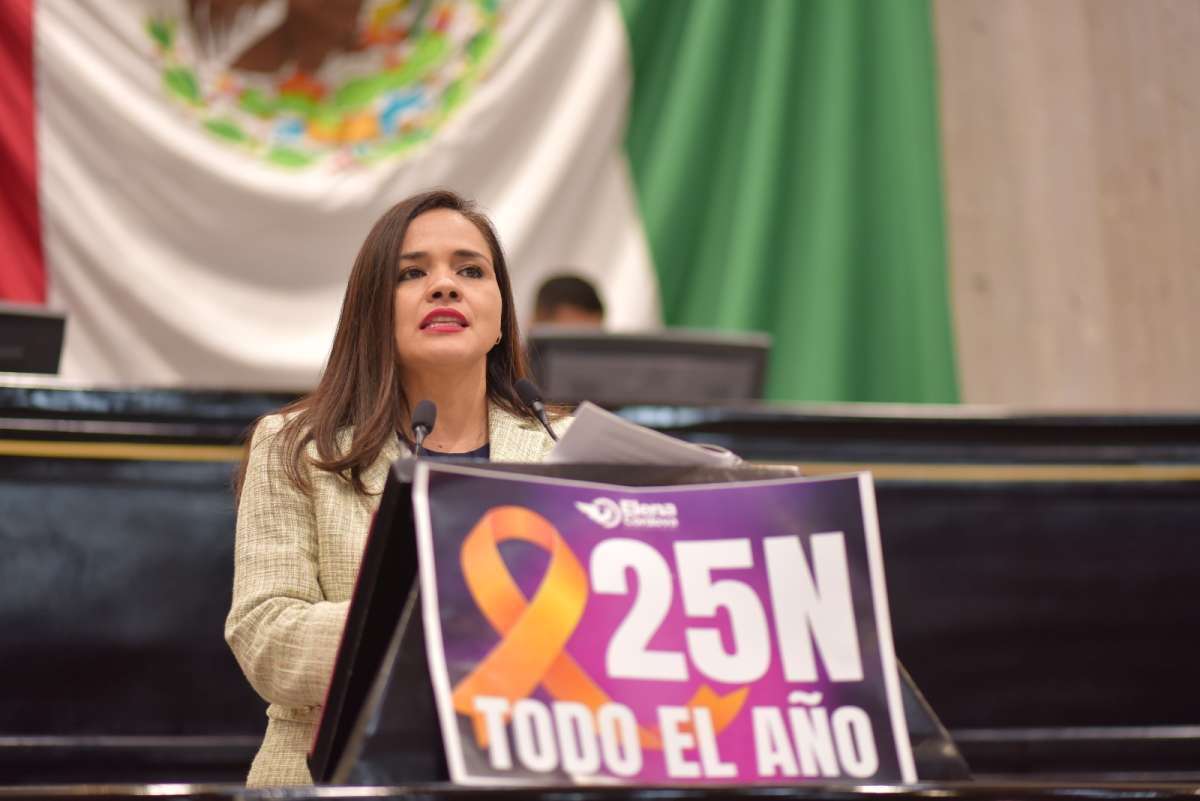Convoca diputada a eliminar la violencia contra las mujeres en todos los ámbitos