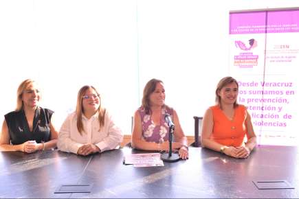 Veracruz se suma al Compromiso Nacional por la vida, la tranquilidad y la felicidad de las mujeres   