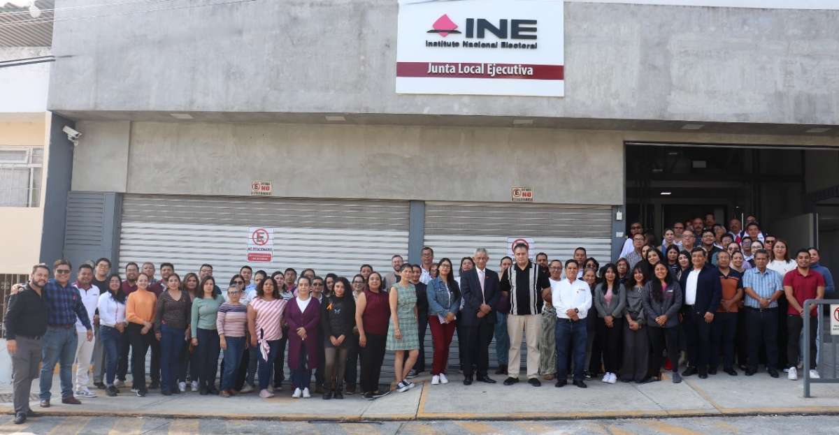 Cambia de domicilio la Delegación del INE en el Estado de Veracruz