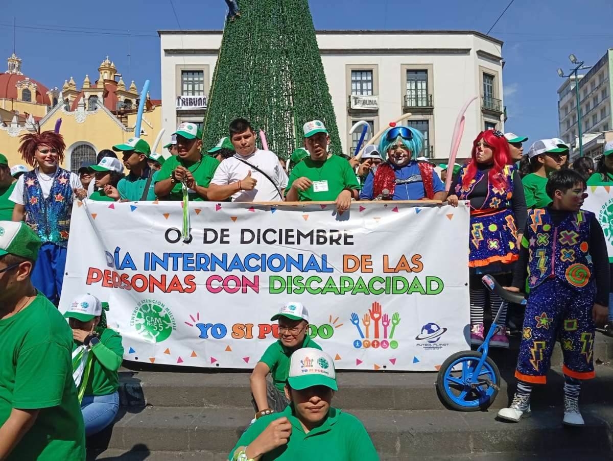 Se realiza la 4ª Caravana por la Inclusión 2025 Yo sí puedo, para visibilizar a personas con discapacidad y promover sus derechos humanos