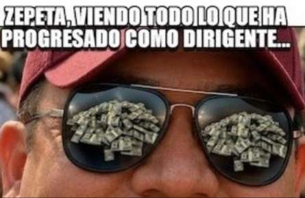 Ramírez Zepeta se llena los ojos y las bolsas...