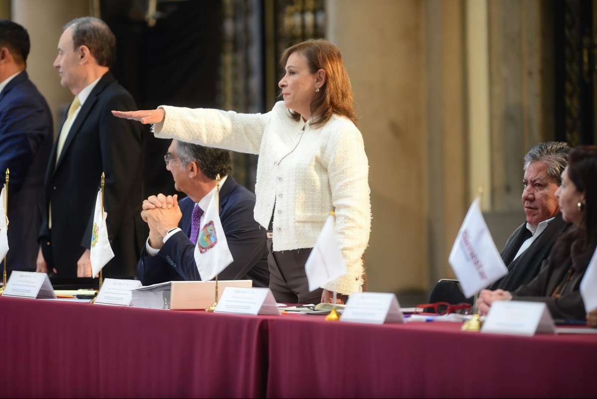 Gobernadora Rocío Nahle rinde protesta en el Consejo de Protección Civil   