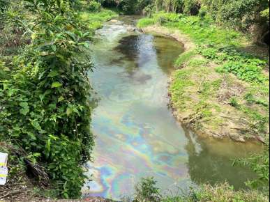 Recurrentes fugas de hidrocarburo en Totolapa, ponen en riesgo salud de sus habitantes