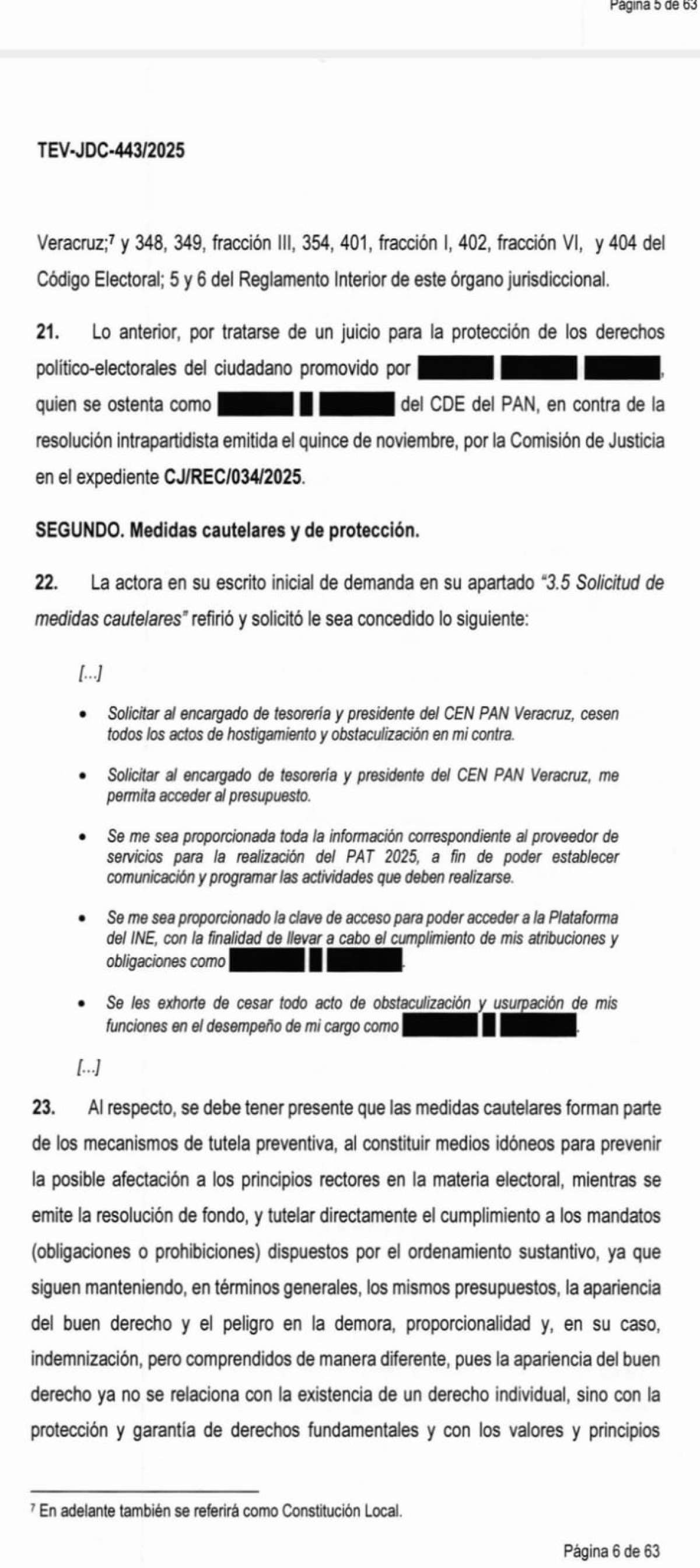 Condena el TEV a dirigente estatal del PAN como reincidente por violencia política de género contra diputada local Monserrat Ortega