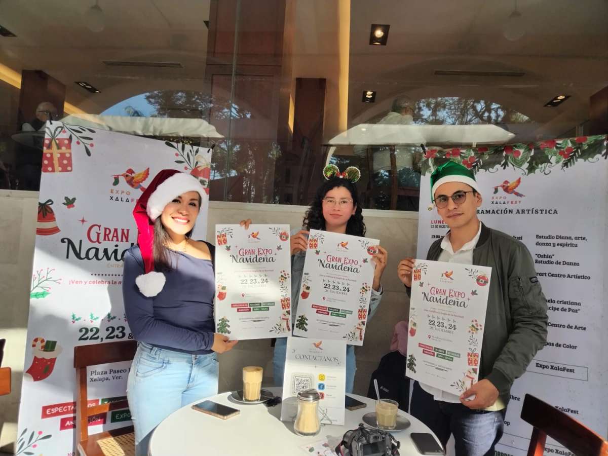 Se realizará la 3ª edición de la Expo XalaFest Navideña en Xalapa para impulsar a emprendedores y artistas locales