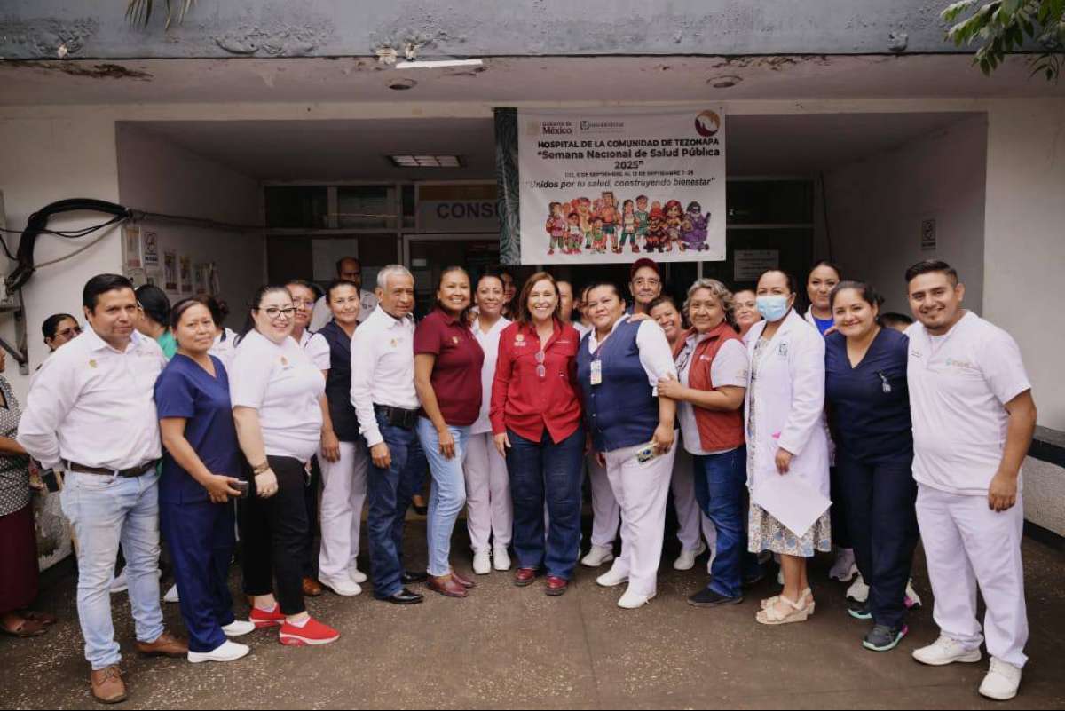 Me da tranquilidad ver los anaqueles llenos: Gobernadora Rocío Nahle supervisa Hospital de Tezonapa