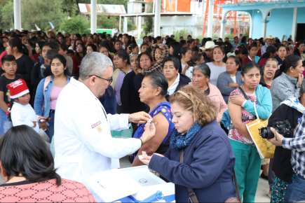 Con jornada de vacunación, Abrigando Corazones visitó las Altas Montañas