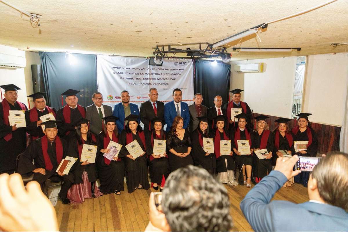 Se Gradúa la Generación 2023-2025 de la Maestría en Educación en la UPAV Pánuco