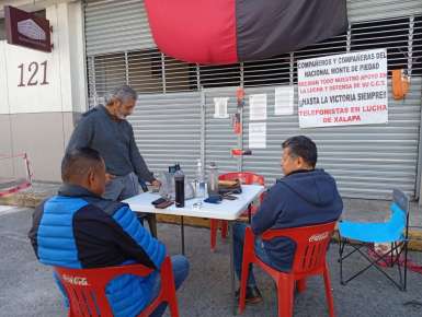 Sin respuesta satisfactoria, trabajadores del Nacional Monte de Piedad llevan casi 3 meses de huelga