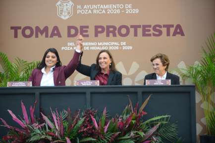 Poza Rica no está sola: apoyo total para su recuperación, afirma la gobernadora Rocío Nahle   