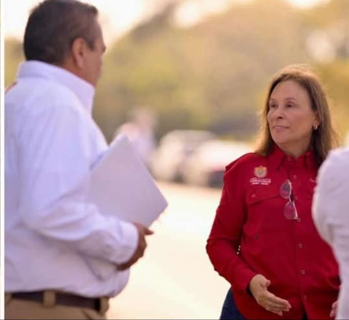 Rocío Nahle encabeza supervisión directa de carreteras en Tlalixcoyan e Ignacio de la Llave   