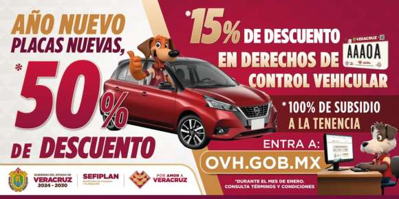 Programa de Reemplacamiento 2026 Año nuevo, placas nuevas   